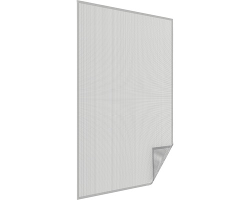 home protect Elastic Fliegengitter für Fenster ohne Bohren anthrazit 130x150 cm Fliegengitter mit Rahmen für Fenster
