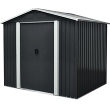Metall Gerätehaus mit Doppeltür für den Garten