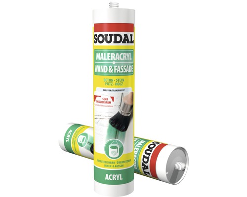 Soudal Maleracryl Wand & Fassade transparent 300 ml-0