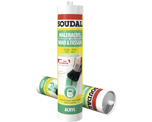 Soudal Maleracryl Wand & Fassade grau 300 ml-0