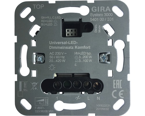 Gira 540100 Universal LED-Dimmeinsatz Komfort-0