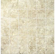 Feinsteinzeugmosaik Tivoli beige 33x33 cm