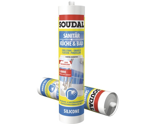 Soudal Sanitär Silikon für Küche und Bad