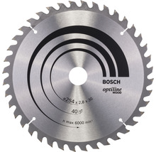 Bosch Optiline Wood Kreissägeblatt, Durchmesser 254 Millimeter