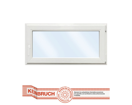 Kunststofffenster 1-flg. RC2 VSG ARON Basic weiß 1200x750 mm DIN Rechts