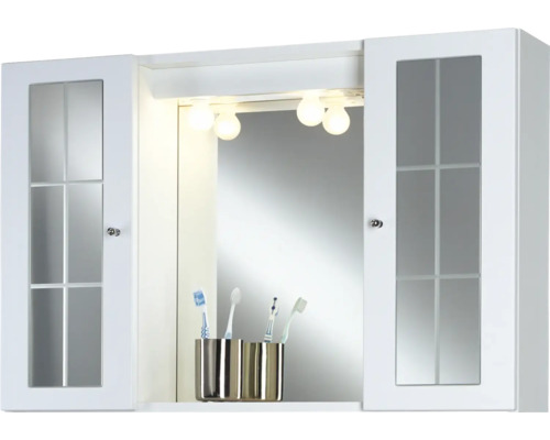 Spiegelschrank Jokey Oslo 90 SP weiß 90x58 cm IP 20 Spiegelschrank Jokey Oslo 90 SP weiß 90x58 cm IP 20
