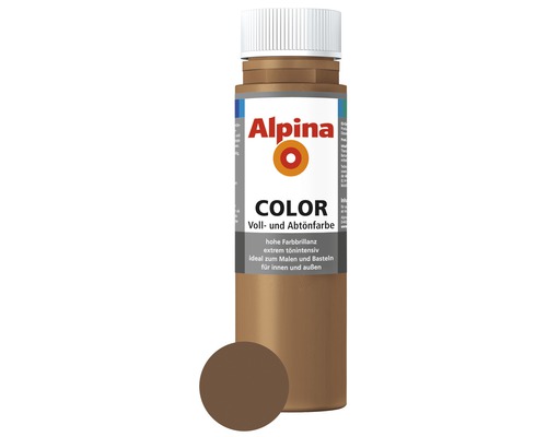 Alpina Voll- und Abtönfarbe Candy Brown 250 ml