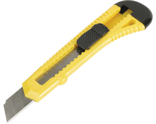 Cuttermesser mit gelbem Griff