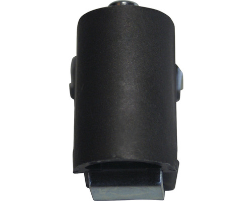 Rollenführung aus Kunststoff mit Metalleinsatz