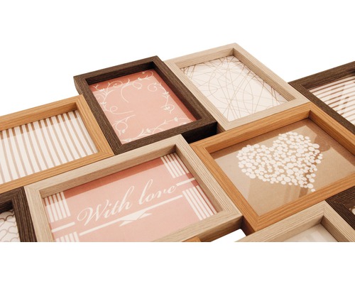 Mehrfachbilderrahmen für Fotos