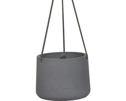 Hängeampel aus Beton mit Seilaufhängung