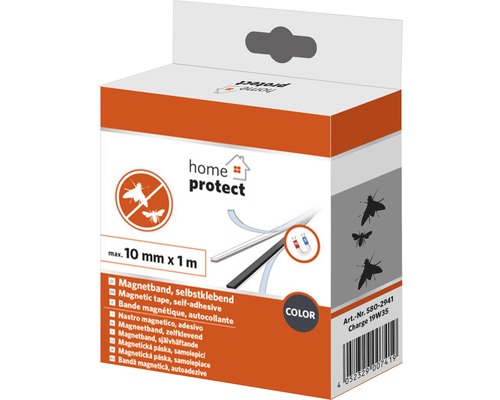 Home Protect Magnetband selbstklebend anthrazit 1 m-0
