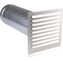 Metall-Mauerkasten mit Lamellen