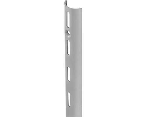 Wandschiene HalfPipe H 49,5 cm silber