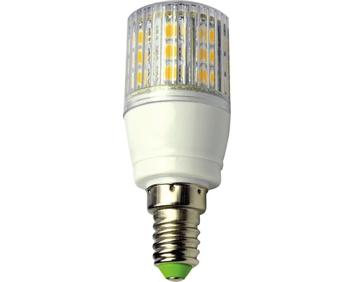 LED SMD-Epistar Tubular-Lampe E14/4W 330 lm 2700 K warmweiß 24er klar/silber