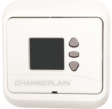 Chamberlain Logo Garagentoröffnersteuerung mit Display und Tasten