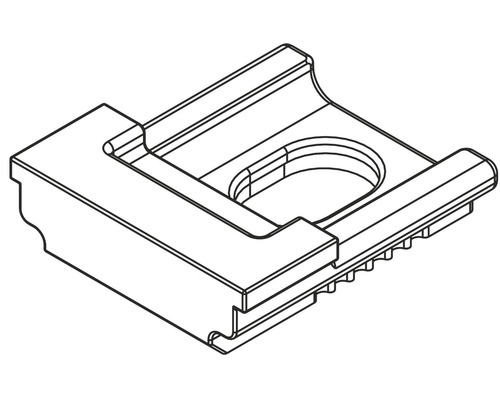 Zeichnung eines Installationsclips