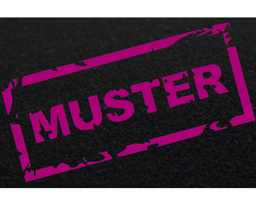 Stempel mit dem Wort Muster