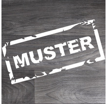 Musteraufdruck auf Holz