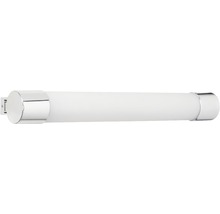 LED Badleuchte mit Steckdose IP44 850 lm 4000 K L 60 cm Horace chrom/weiß