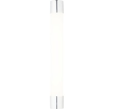 LED Badleuchte mit Steckdose IP44 850 lm 4000 K L 60 cm Horace chrom/weiß