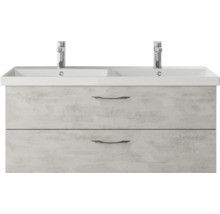 Waschtischunterschrank Pelipal Xpressline 4035 BxHxT 116 x 48,2 cm x 43,5 cm Frontfarbe grau 4035.031101