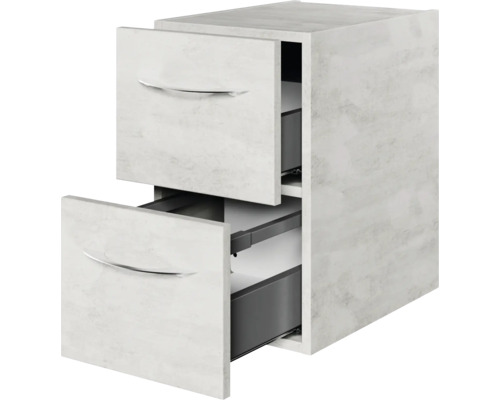 Unterschrank mit zwei Schubladen für Badezimmer