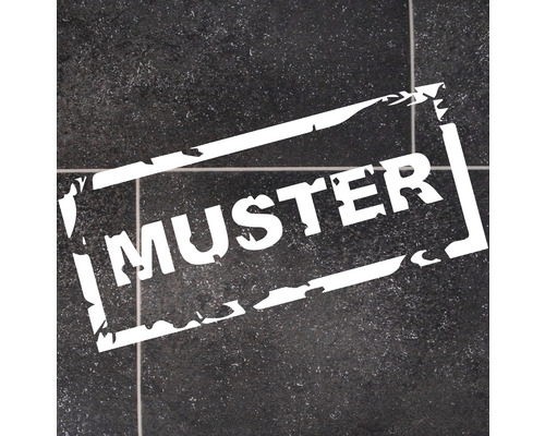 Fliesenmuster mit dem Schriftzug Muster