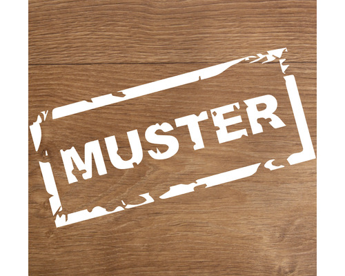 Musteraufdruck auf Holz