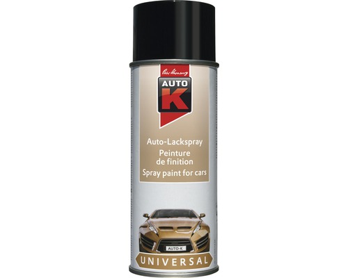 Auto-K Universal Lackspray schwarz glänzend 400 ml