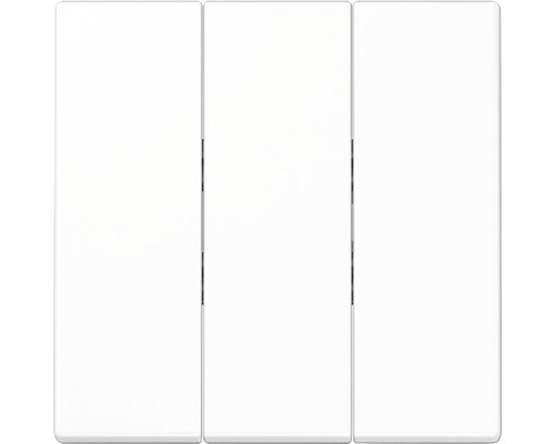 Jung LS 993 BF WW Wippe 3-fach alpinweiß glänzend für Schalter 5306 EU Dreifach-Lichtschalter