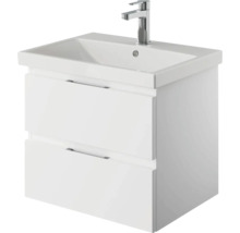 Waschtischunterschrank Pelipal Serie 4035 BxHxT 56 x 48,2 cm x 43,5 cm Frontfarbe weiß glänzend 4035.155602-thumb-2