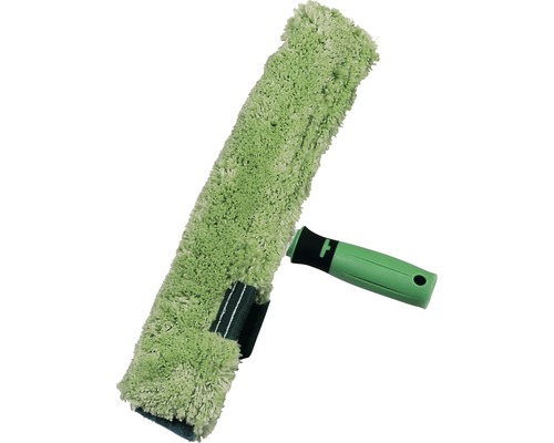 Fensterwischer mit Stoffbezug und Griff