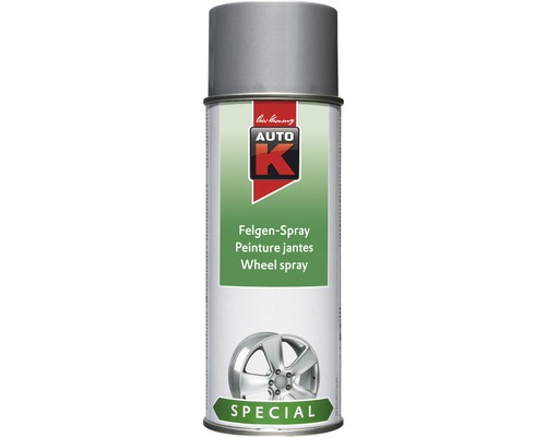 Auto-K Lackspray Felgenspray kristallsilber 400 ml Auto K Felgenspray für die Lackierung von Autorädern