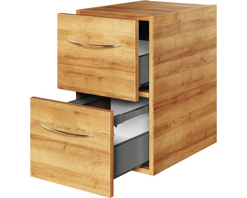 Rollcontainer mit zwei Schubladen