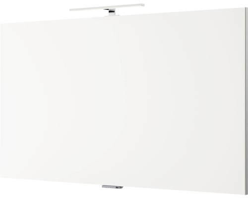 Weißer Spiegelschrank mit Beleuchtung