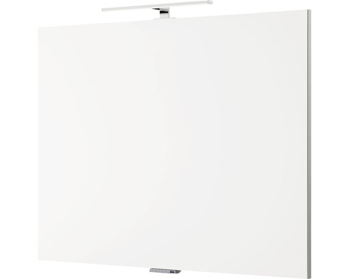 Weißer Spiegelschrank mit integrierter Beleuchtung für das Badezimmer