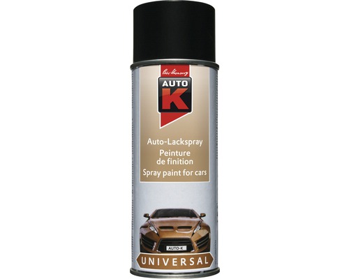 Auto-K Universal Lackspray schwarz glänzend 400 ml