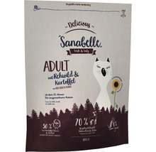 Sanabelle Adult Katzenfutter mit Reh und Kartoffel, 400 Gramm