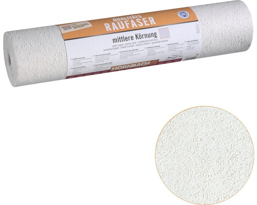 Raufaser 1002679 Papier mittel 25x0,53 m-0