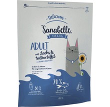 Sanabelle Adult Trockenfutter mit Lachs und Süßkartoffel, 400 Gramm Packung