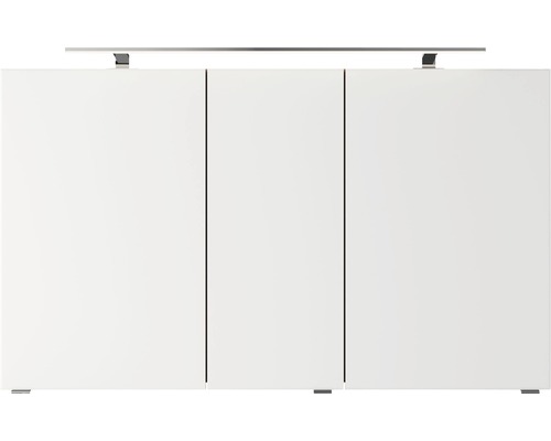 Spiegelschrank Pelipal Xpressline 4035 120 x 14,5 x 70,3 cm eiche 3-türig LED IP 44 Dreitüriger Badezimmerschrank