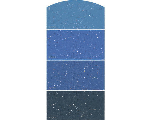 Farbmusterkarte mit Farbverläufen