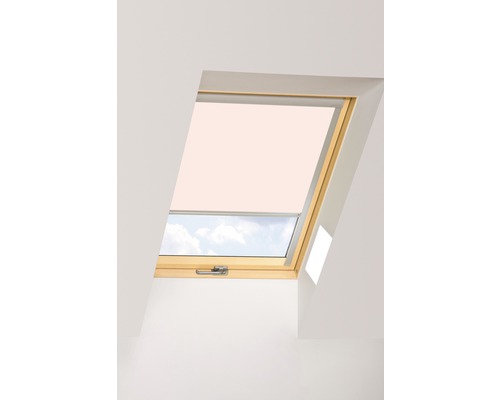 Tageslichtrollo FAKRO ARP hellrosa manuell 66x118 cm (04) Dachfenster mit Verdunkelungsrollo