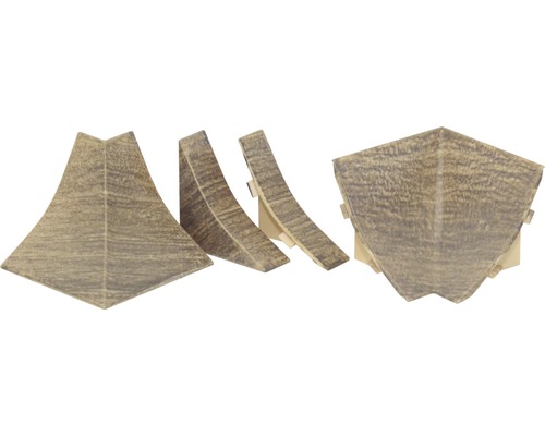 Verschiedene Ansichten einer Eckleiste