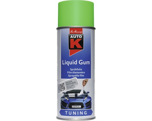 Auto-K Tuning Liquid Gum Sprühfolie neon grün 400 ml Auto K Liquid Gum Sprühfolie für Tuning
