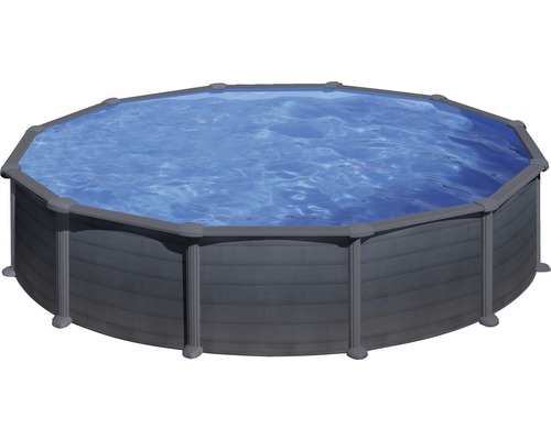 Achtförmiger Aufstellpool mit Wasser