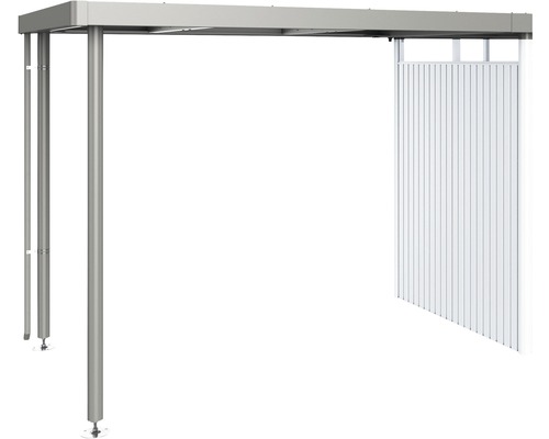 Seitendach biohort zu HighLine H2 282 x 195 cm quarzgrau-metallic