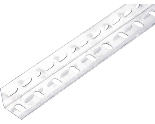 Conceptor Winkelprofil gelocht verzinkt 25x25x1 mm, 2m Lochwinkel aus Metall