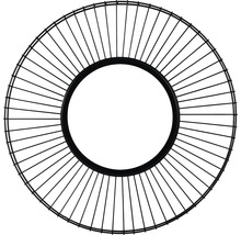 Dekorativer Wandspiegel mit Metallrahmen